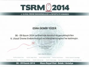 tsrm sertifikası